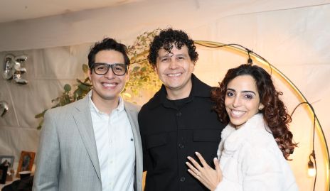  Arturo Cantú, César y Ale De Luna.