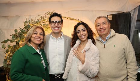  Olivia, Arturo Cantú, Ale De Luna y Jorge Cantú.