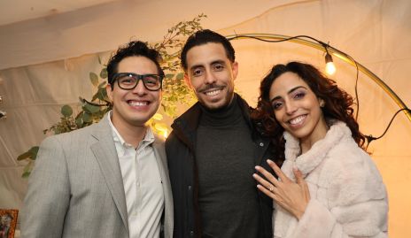  Arturo Cantú, Eduardo y Ale De Luna.