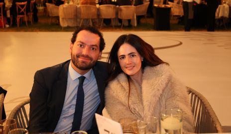  Carlos González y Paulina Aldrett.