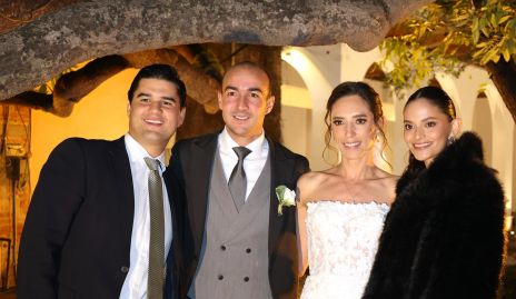  José Pablo Piñero, Alejandro Villalobos, Valeria Rangel y Valeria Delsol.
