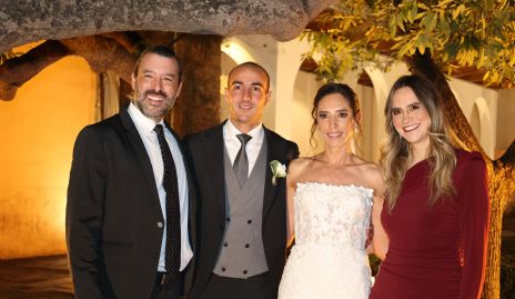 Adrián González, Alejandro Villalobos, Valeria Rangel y Eugenia Valle.