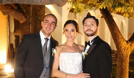  Alejandro Villalobos, Valeria y Salvador Rangel.
