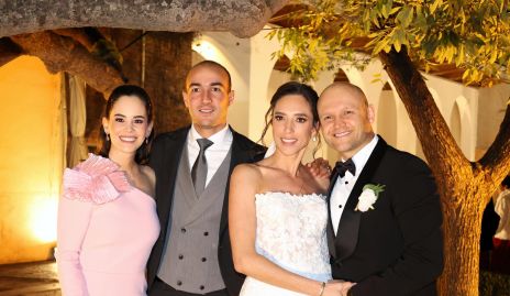 Alynn Ruiz, Alejandro Villalobos, Valeria Rangel y Abel Rangel.