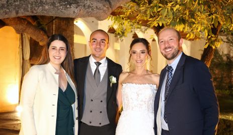  María José Raymond, Alejandro Villalobos, Valeria Rangel y Armando de la Parra.