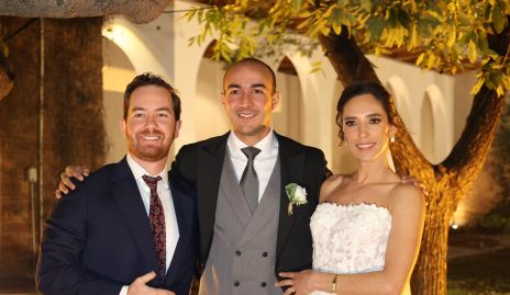  Alejandro Gómez, Alejandro Villalobos y Valeria Rangel.