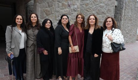  Claudia Villasana, Alba, Yolanda, Gabriela, Raquel y Claudia Altamirano y Claudia Ávila.