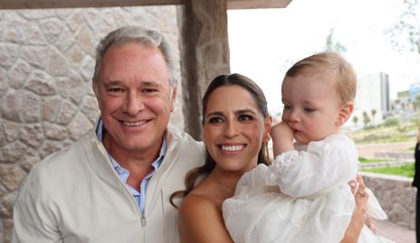  Enrique Minondo, Paulina Aguirre y Roberto Lozano.