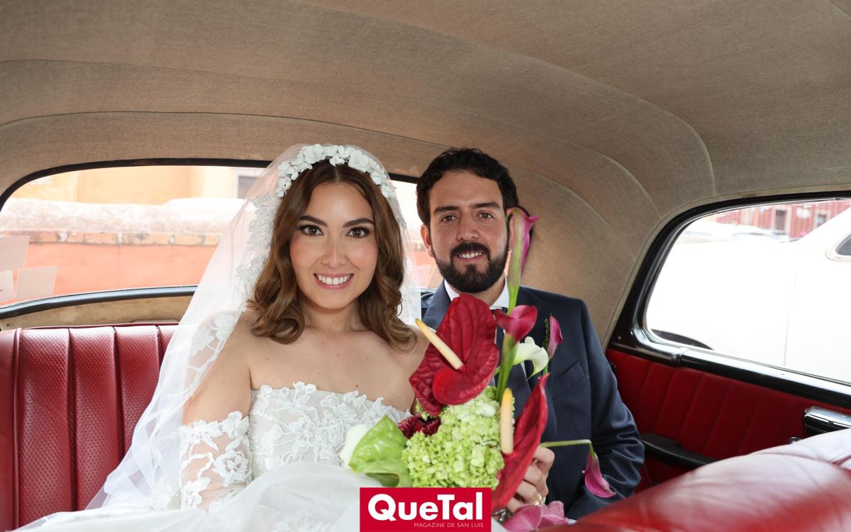 ALEJANDRO DEL POZO SERMENT Y DANIELA JAIMES SAUCEDO UNEN SUS VIDAS