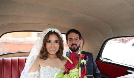  Daniela Jaimes y Alejandro del Pozo ya son esposos.