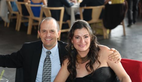  Caco Corripio y Elsa Lozano.