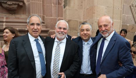  Ricardo Raymond, Roberto Cummings, Alejandro Villasana y Rodolfo Narro.
