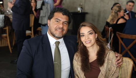  Juan Carlos Elías y Fernanda Gaviño.