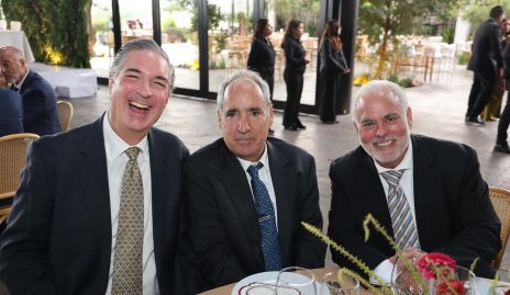  Andrés Bárcena, Ricardo Raymond y  Roberto Cummings.