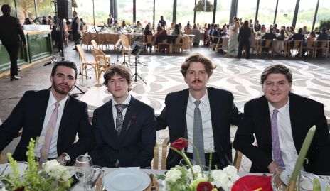  Nacho Maqueo, Pato del Pozo, Andrés Bárcena y Diego Bárcena.