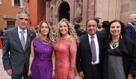  Fernando del Pozo, Daniela Serment, Gabriela Serment, Jaime Lafuente y Martha Elena Aguilar.