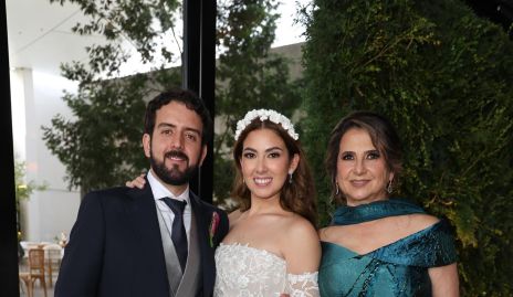  Alejandro del Pozo, Daniela Jaimes y Adriana Saucedo.