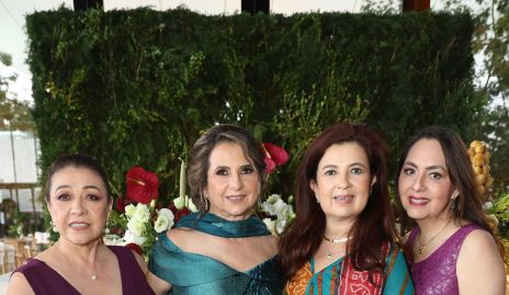  María Clara, Adriana Saucedo, Rosy Vázquez y Tania Galindo.