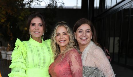  Claudia de los Santos, Gabriela Serment e Hilda Rodríguez.