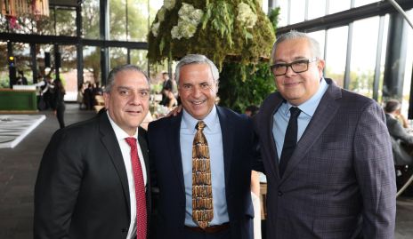  Rigoberto Valadés, Oscar López y Manolo Mena.