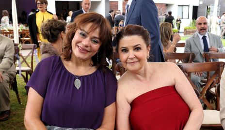 Marcela Chavarría y Margaret Lozano.