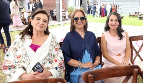  Alejandra Saiz, Vero Díaz y Claudia González.