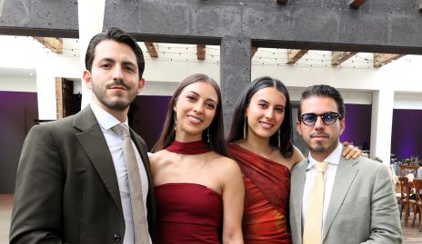  Juan Pablo, Dani, Ale y Tito.