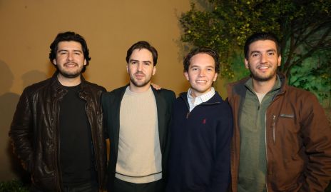  Gerardo Bocard, Alonso Gómez, Bosco Gómez y Elías Navarro.