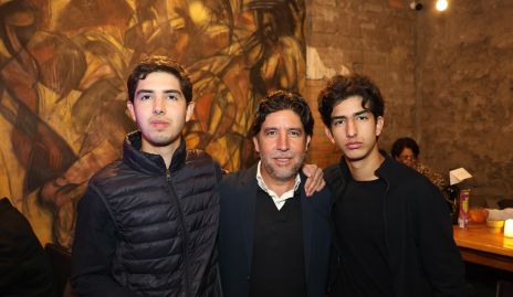  Andrés, Mario y Joaquín Mercado.