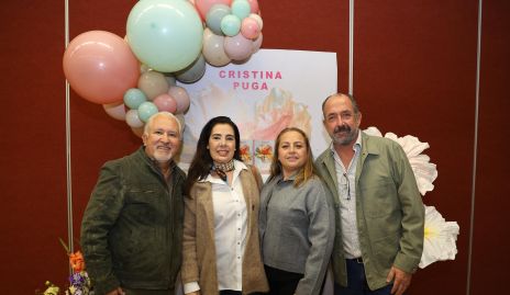  Guillermo Báez, Beatriz Canseco, Güera Gutiérrez y Mauricio Quijano.