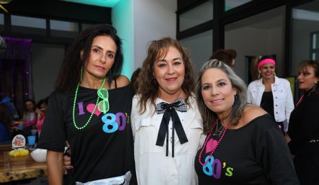  Claudia Artolózaga, Deyi Cázares y Michelle Zarur.