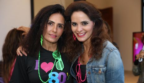  Claudia Artolózaga y Gloria Medina.