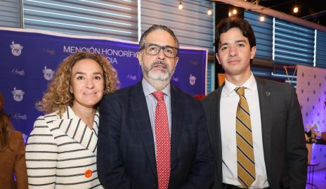  Julieta Morales, David Castro y Emilio Castro.