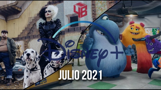 Los estrenos de Disney+ en julio 2021