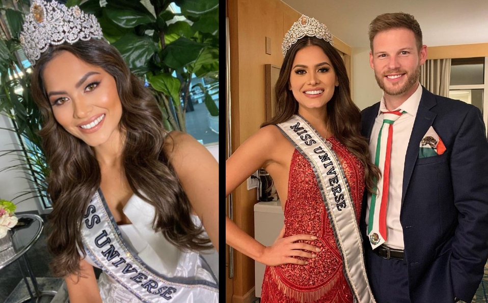 ¿Terminaron? Novio de Andrea Meza dedica emotiva despedida a la Miss Universo 2021