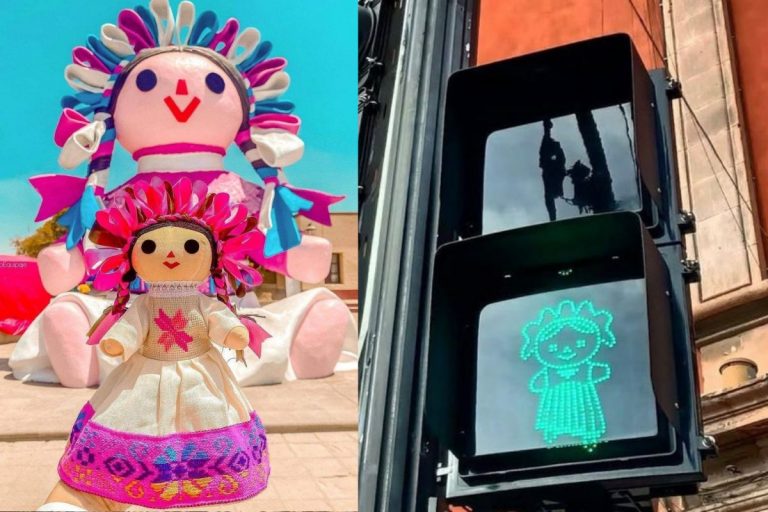 La muñequita Lele llega a los semáforos de Querétaro