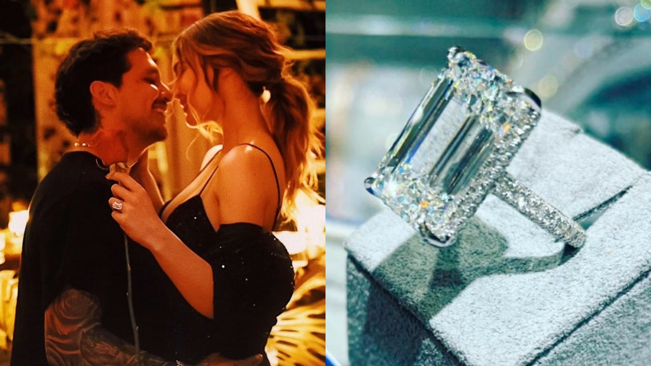 El famoso que ayudó a Nodal a elegir el anillo de compromiso para Belinda