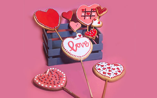 Galletas para San Valentín