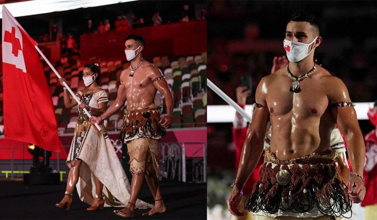 El mensaje detrás del vestuario de Pita Taufatofua en la apertura de los Juegos Olímpicos