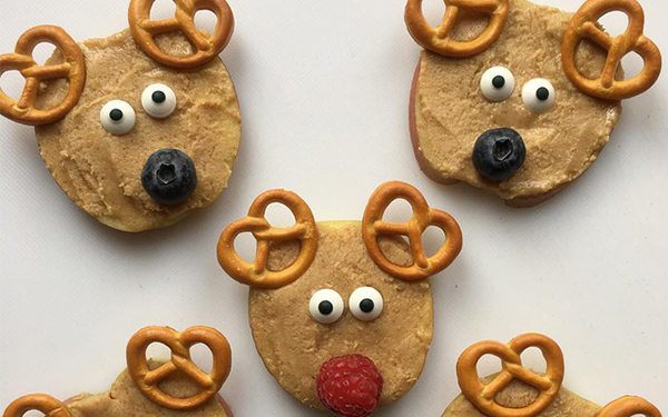 7 snacks navideños, creativos y con pocas calorías