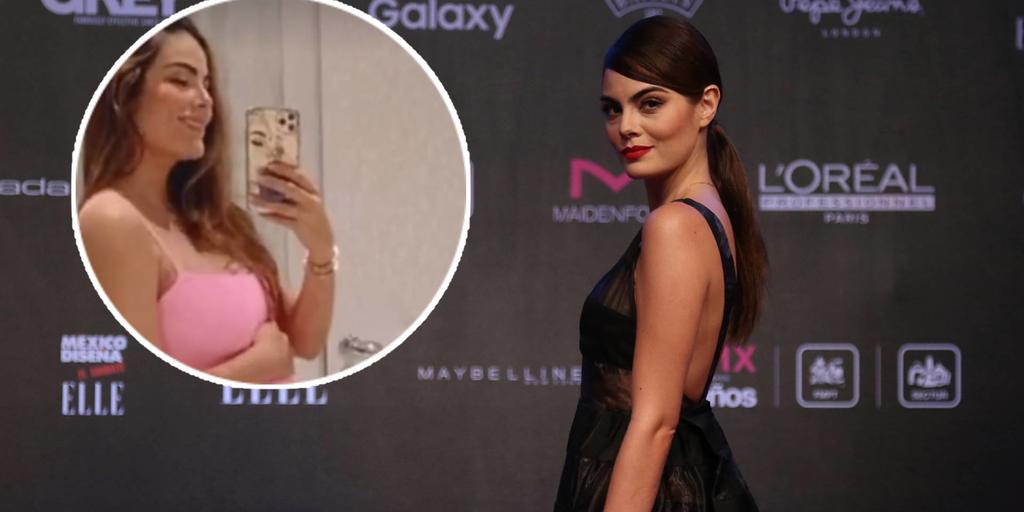 ¡Guapísima! Ximena Navarrete presume su baby bump de seis meses