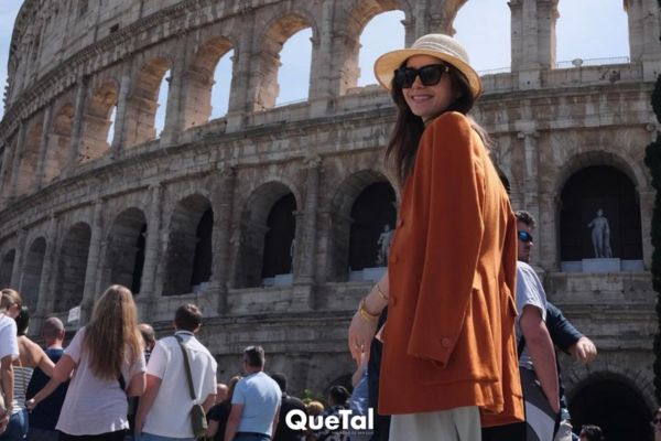 ¡’Emily’ en Roma! Lily Collins tiene el outfit más cool para turistear
