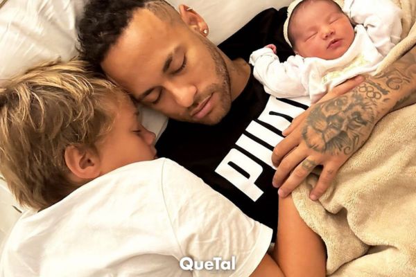 El lado más tierno de Neymar jr. Junto a su hija, Mavie