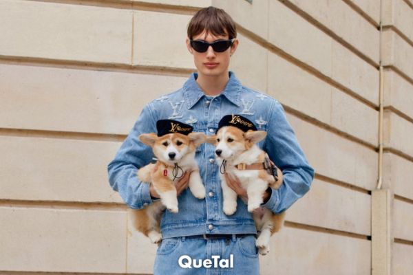 Los perritos se roban el foco en la nueva campaña de Louis Vuitton Menswear