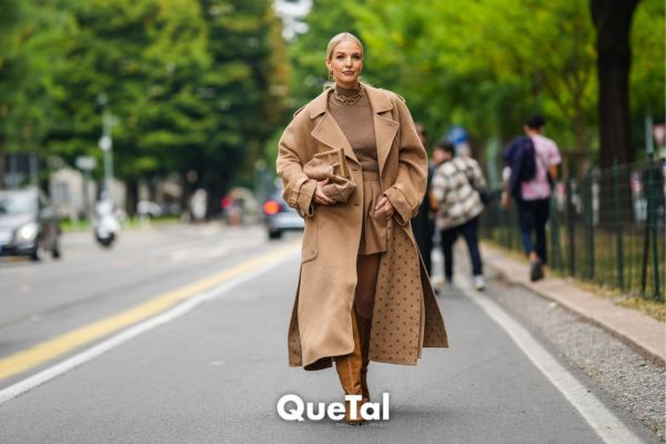 Cómo combinar un abrigo oversized con elegancia