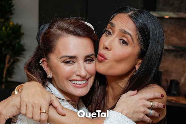 Salma Hayek y Penelope Cruz te inspiran a llevar el cabello suelto y largo en Navidad