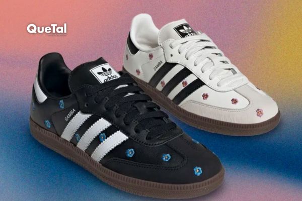 adidas Samba OG Floral, unos tenis delicados pero extremadamente cool