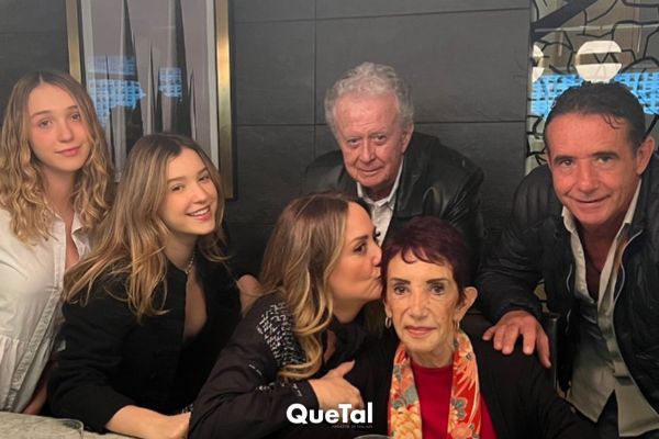 La conmovedora despedida del papá de Andrea Legarreta al amor de su vida