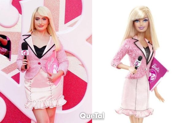 La periodista que sorprendió a Margot Robbie por vestirse como Barbie reportera