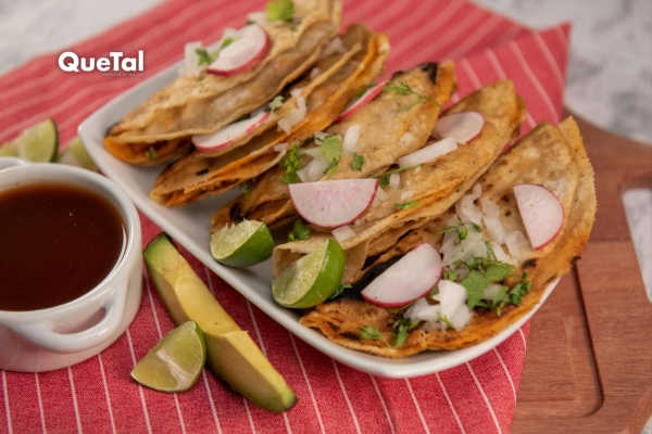 Receta básica para preparar tacos de canasta